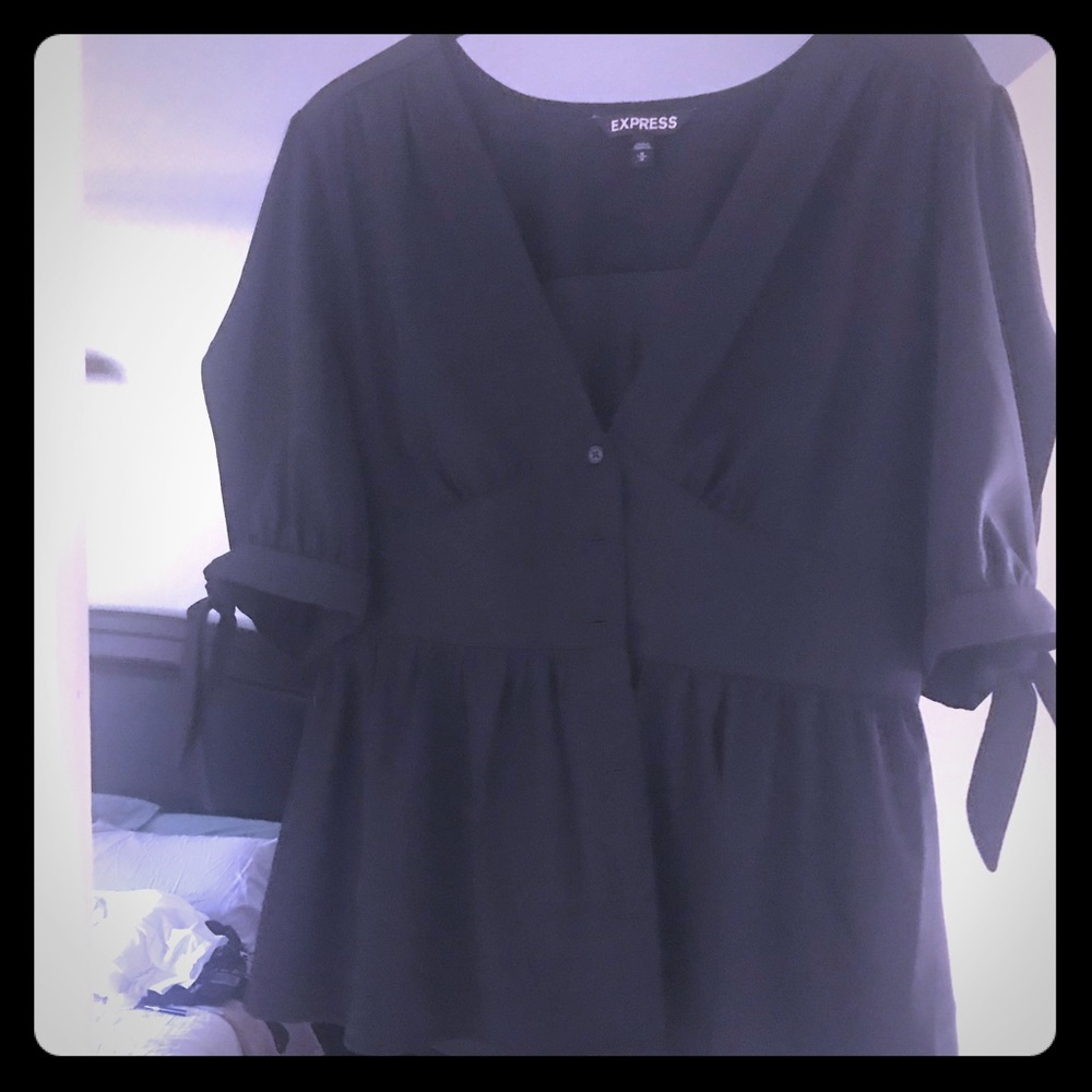 Express satin blouse